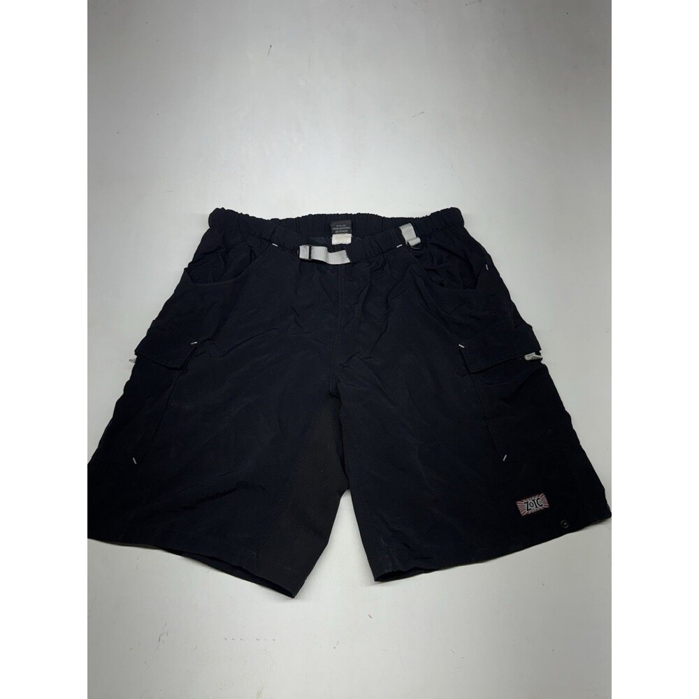 Zoic Mountain Bike Trail Riding Cycling Cargo Shorts XL Black 11" Inseam
